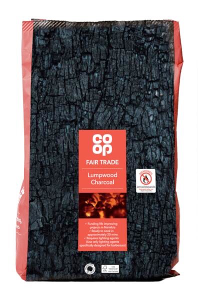 Coop Fair Trade Lumpwood Charcoal